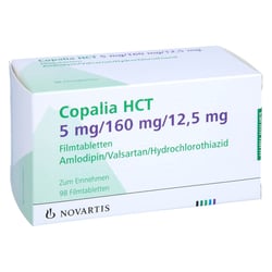 Copalia HCT 5 mg/160 mg/12,5 mg