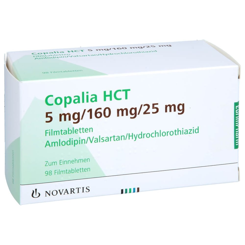 Copalia HCT 5 mg/160 mg/25 mg