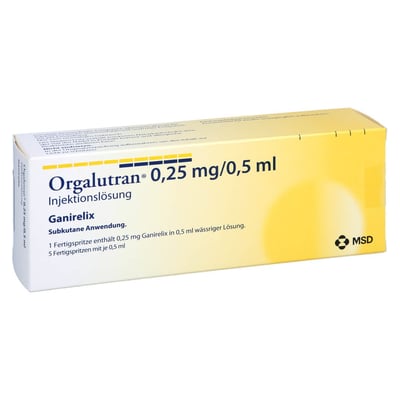 Orgalutran 0.25 mg/0.5 ml Fertigspr.