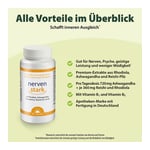 Dr. Jacob's nervenstark mit Rhodiola Ashwaganda Reishi-Pilz Produktbild 3