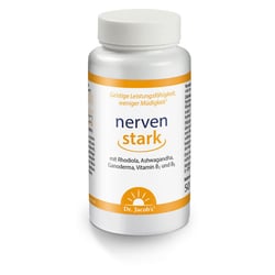 Dr. Jacob's nervenstark mit Rhodiola Ashwaganda Reishi-Pilz