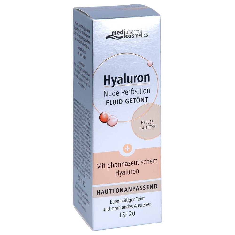 Hyaluron Nude Perfection Fluid getönt heller HTL20