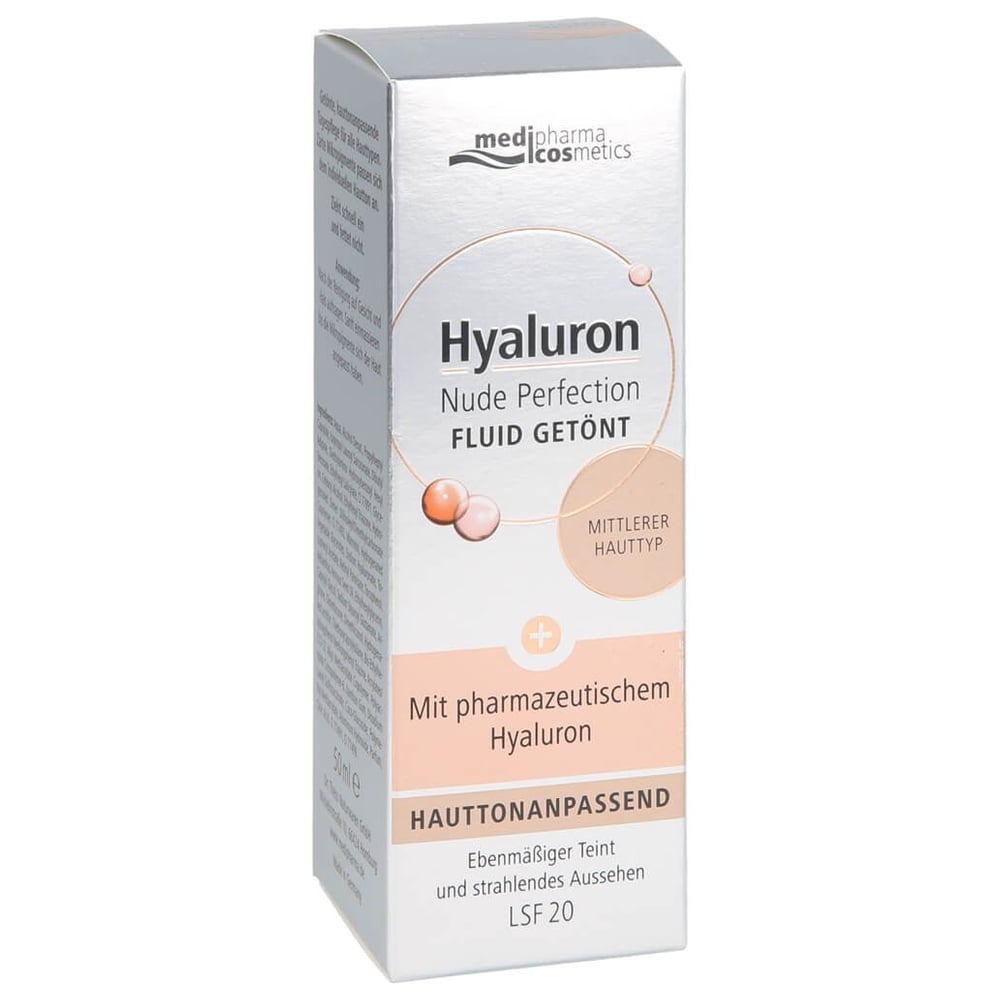 Hyaluron Nude Perfection Fluid getönt mittl HT L20