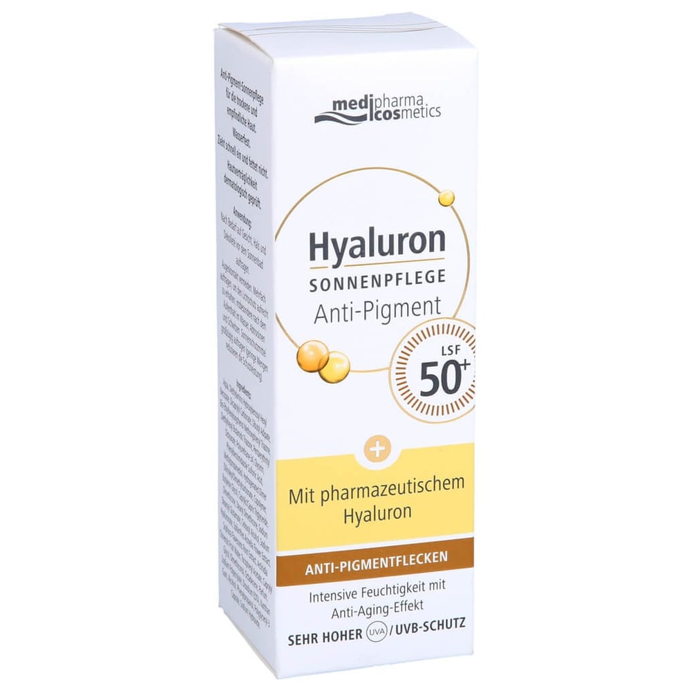 Hyaluron Sonnenp. Gesicht Anti-Pig.&Anti-Age LSF50