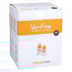 Verifine Sicherheits-Pen-Nadel 31G x 6 mm