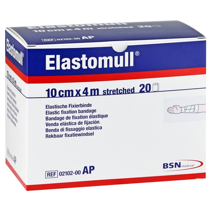 Elastomull 10 cmx4 m elast.Fixierb.
