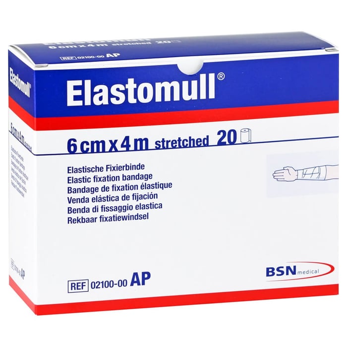 Elastomull 6 cmx4 m elast.Fixierb.