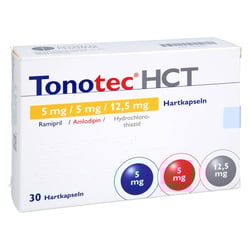 Tonotec HCT 5 mg/5 mg/12.5 mg Hartkapseln