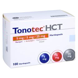 Tonotec HCT 5 mg/5 mg/25 mg Hartkapseln