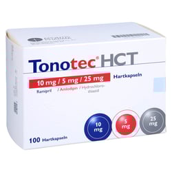 Tonotec HCT 10 mg/5 mg/25 mg Hartkapseln