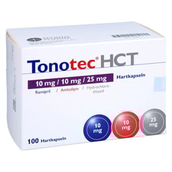 Tonotec HCT 10 mg/10 mg/25 mg Hartkapseln