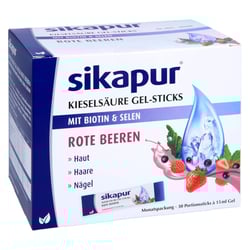 Sikapur Kieselsäure Gel-Sticks rote Beeren