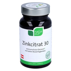 Nicapur Zinkcitrat 30 Kapseln