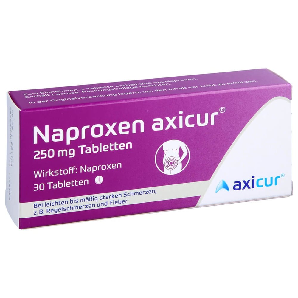 Naproxen axicur 250 mg