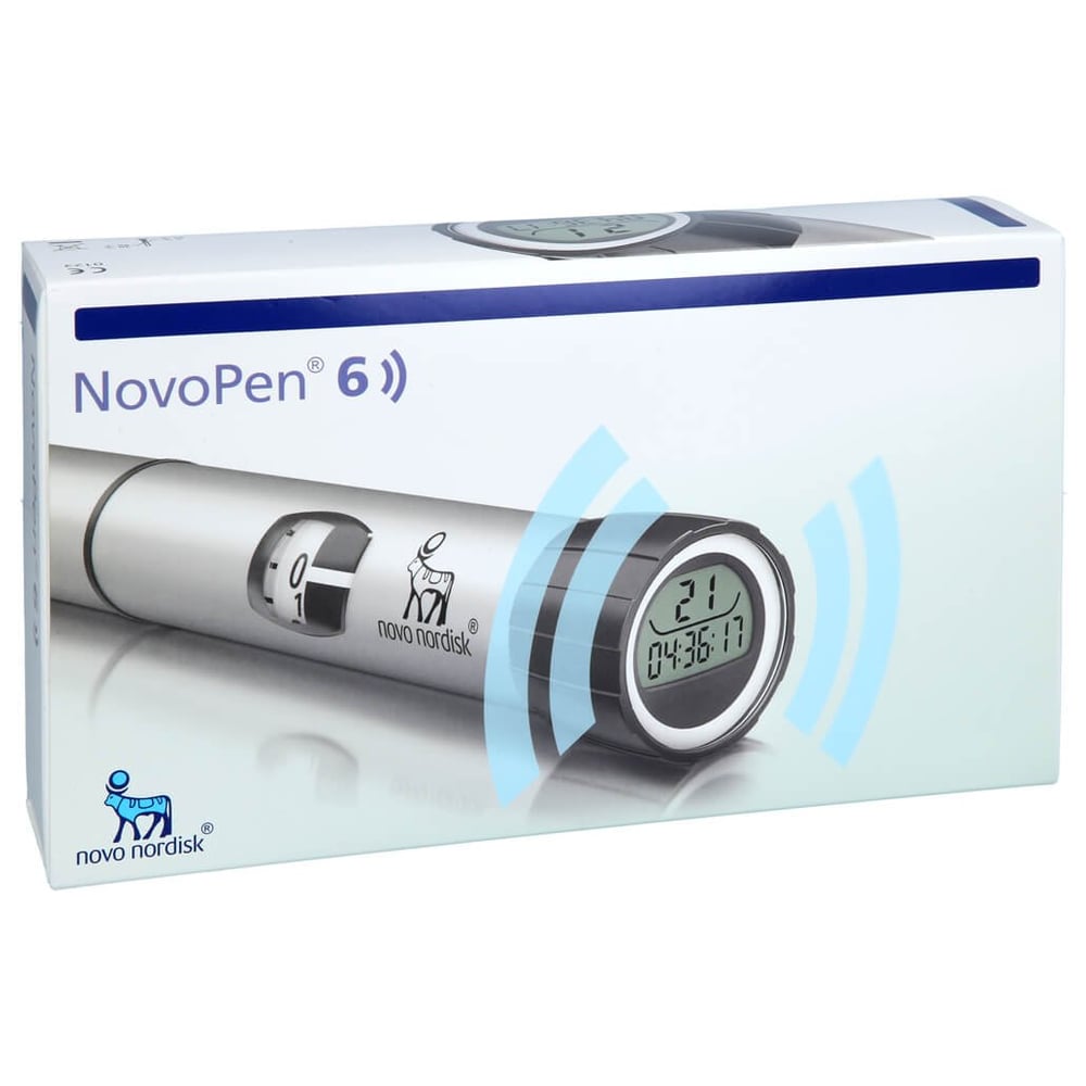 Novopen 6 Injektionsgerät silber