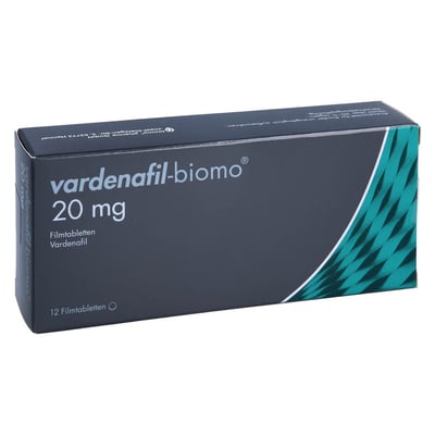Vardenafil-biomo 20 mg Produktbild 1