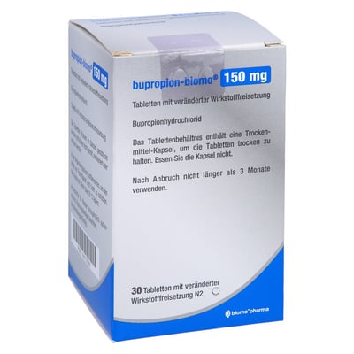 Bupropion-biomo 150 mg Produktbild 1