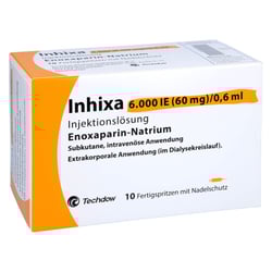 Inhixa 6000 I.E. (60 mg)/0,6 ml Injektionslösung