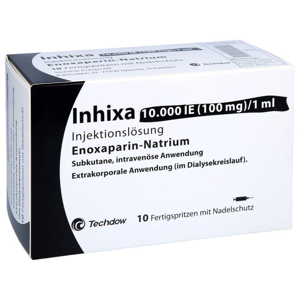 Inhixa 10000 I.E. (100 mg)/1 ml Injektionslösung
