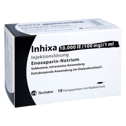 Inhixa 10000 I.E. (100 mg)/1 ml Injektionslösung