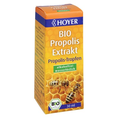 Hoyer Propolis Extrakt Bio alkoholfrei wasserl sl.