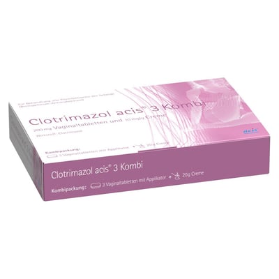 Clotrimazol acis 3 Kombi