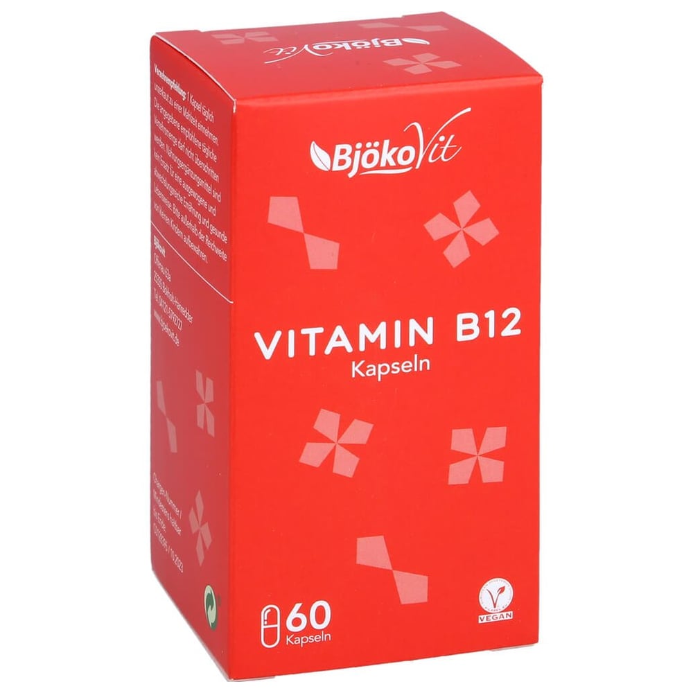 Vitamin B12 vegan Kapseln 1000 ug Methylcobalamin