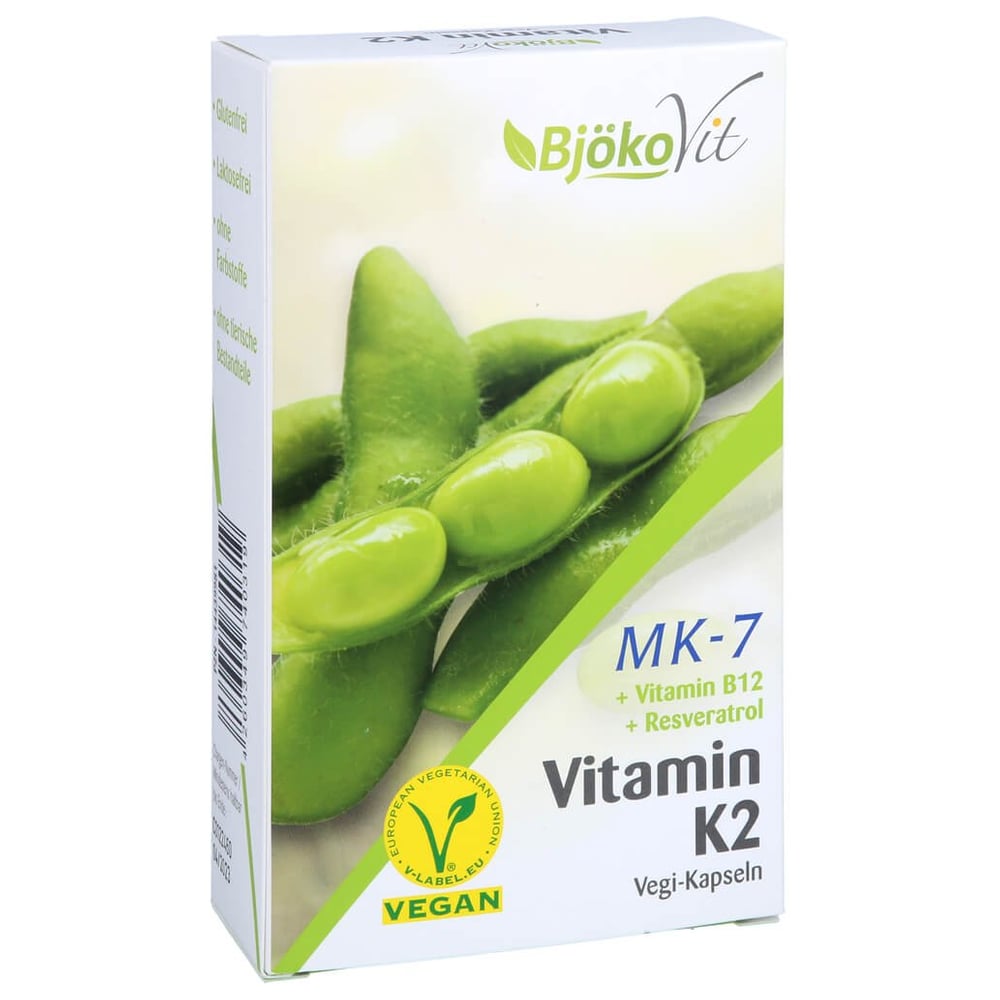 Vitamin K2 MK-7 all-trans vegan Kapseln