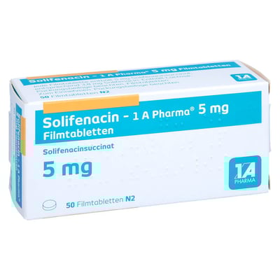 Solifenacin - 1 A Pharma 5 mg Filmtabletten