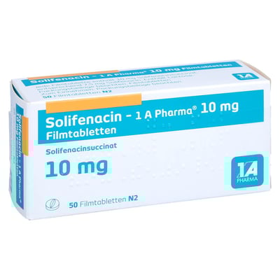 Solifenacin - 1 A Pharma 10 mg Filmtabletten