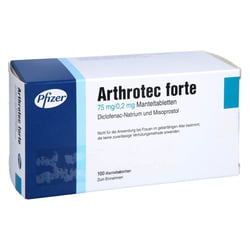 Arthrotec forte 75 mg/0.2 mg Manteltabletten