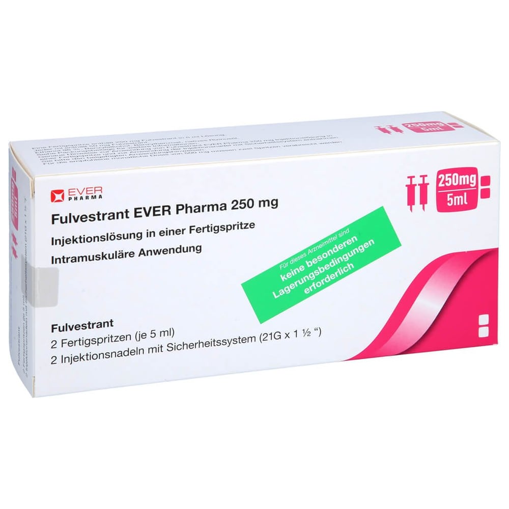 Fulvestrant EVER Pharma 250 mg/5 ml Injektionslösung