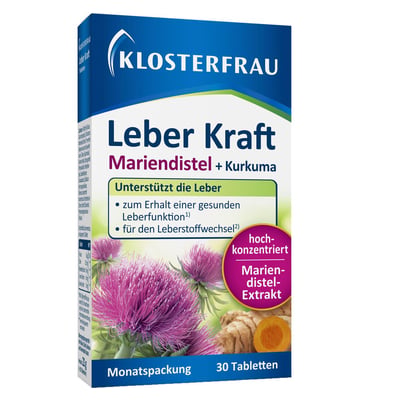 Klosterfrau Leber Kraft Tab 30 St Produktbild 1