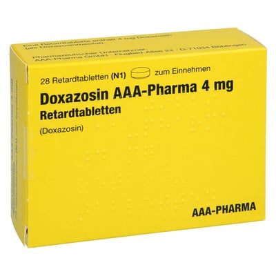 Doxazosin AAA-Pharma 4 mg