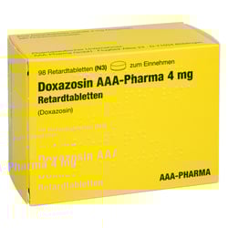 Doxazosin AAA-Pharma 4 mg