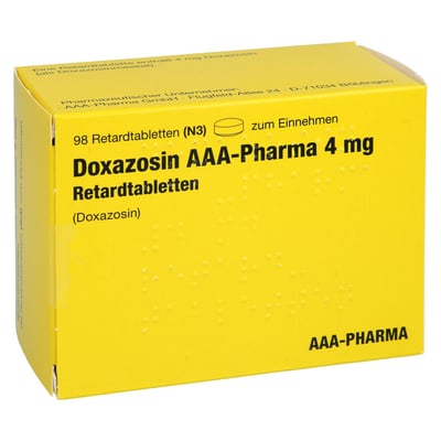 Doxazosin AAA-Pharma 4 mg