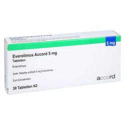 Everolimus Accord 5 mg Tabletten
