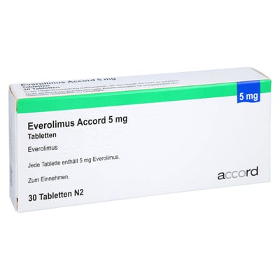 Everolimus Accord 5 mg Tabletten Produktbild 1