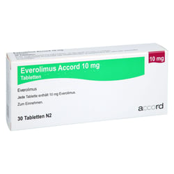 Everolimus Accord 10 mg Tabletten