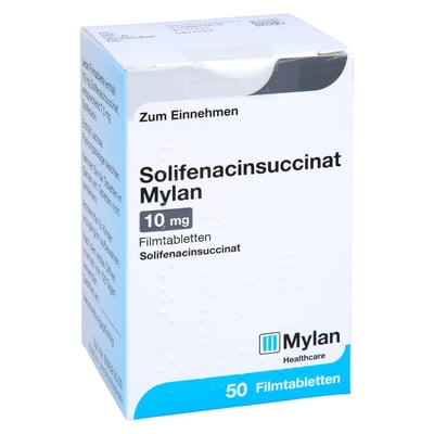Solifenacinsuccinat Mylan 10 mg