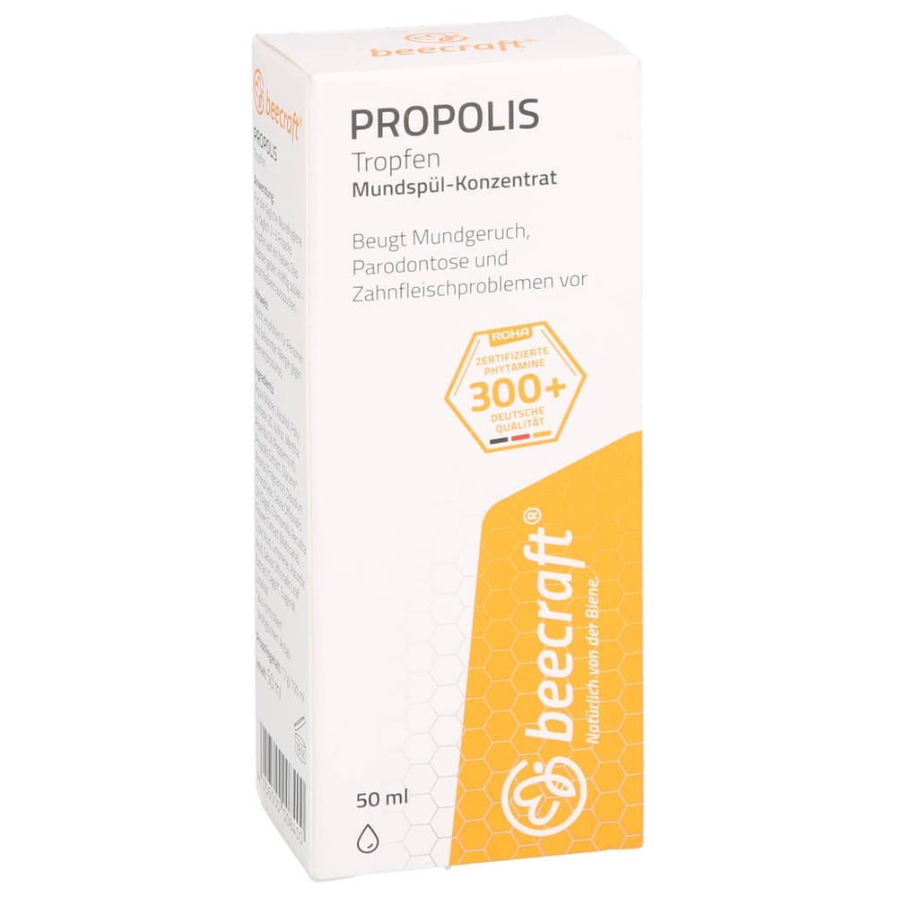 Beecraft Propolis Tropfen Mundspül-Konzentrat
