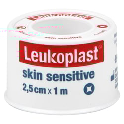 Leukoplast Skin Sensitive 2,5 cmx1 m m.Schutzring