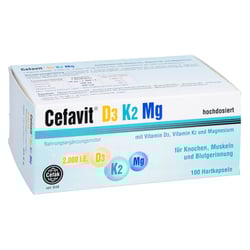 Cefavit D3 K2 Mg 2000 I.E.