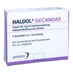 Haldol decanoas Depot 50 mg/ml -Lösung Ampullen Produktbild 1