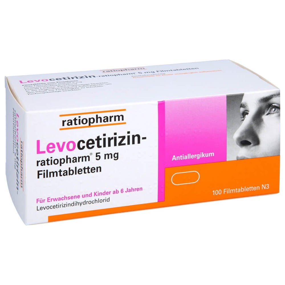 Levocetirizin-ratiopharm 5 mg
