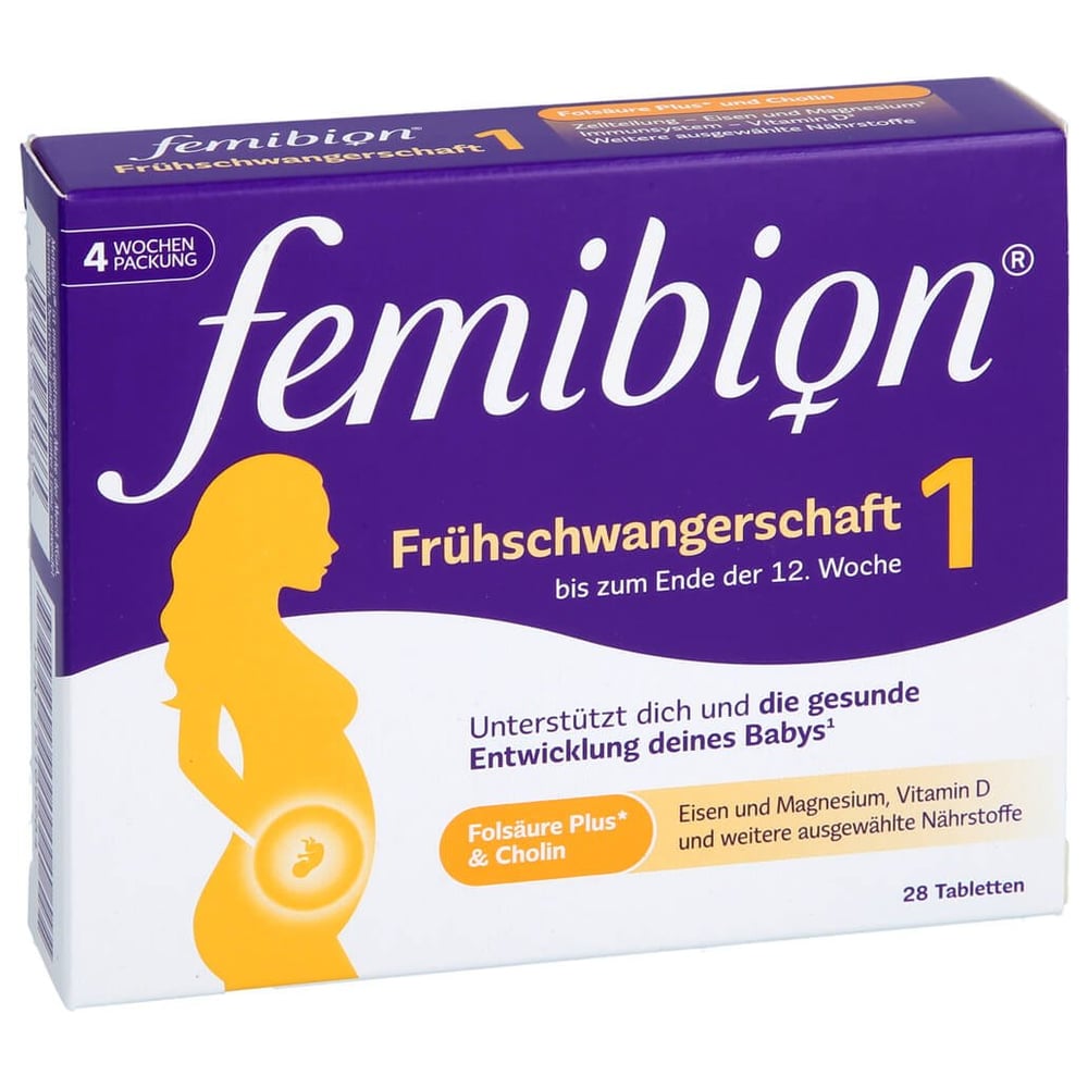 Femibion 1 Frühschwangerschaft