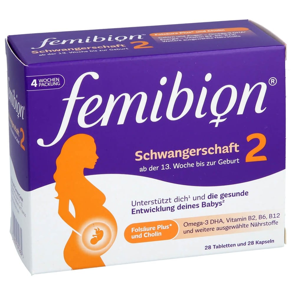 Femibion 2 Schwangerschaft Kombipackung