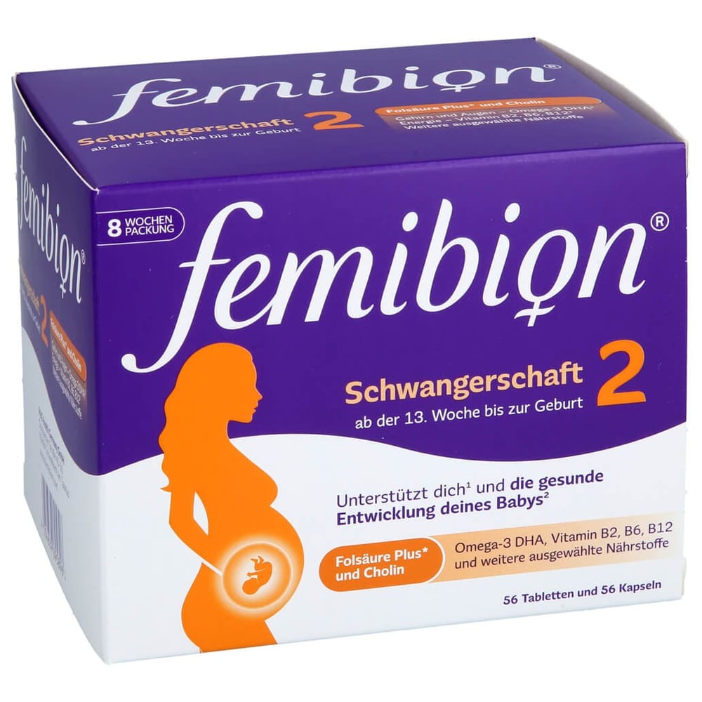 Femibion 2 Schwangerschaft Kombipackung