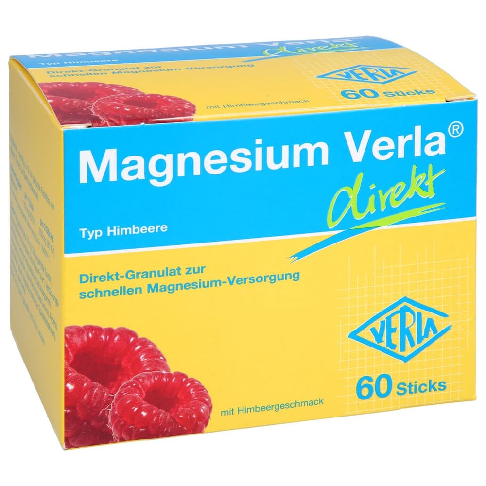 Magnesium Verla direkt Himbeere Granulat