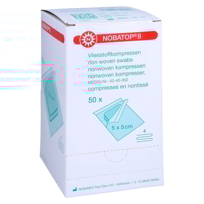 Nobatop 8 5x5cm Steril P2